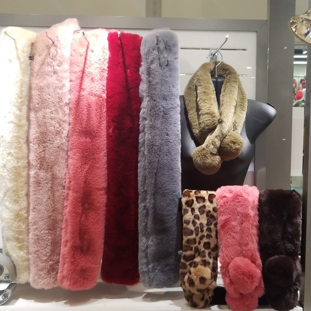faux fur scarf